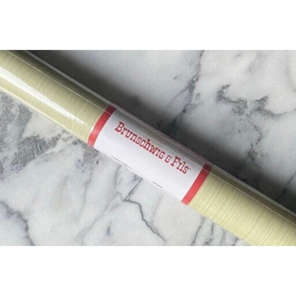 Brunschwig Fils Chartwell Jaspe Wallpaper Double Roll 11 Yards x 21” Celadon VTG